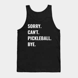 Funny Pickleball Tank Top